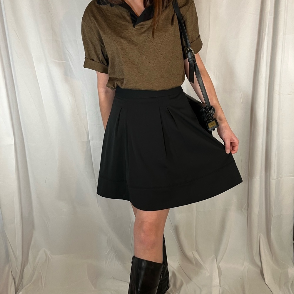 <2 for $25>The Limited Black A-Line Skirt